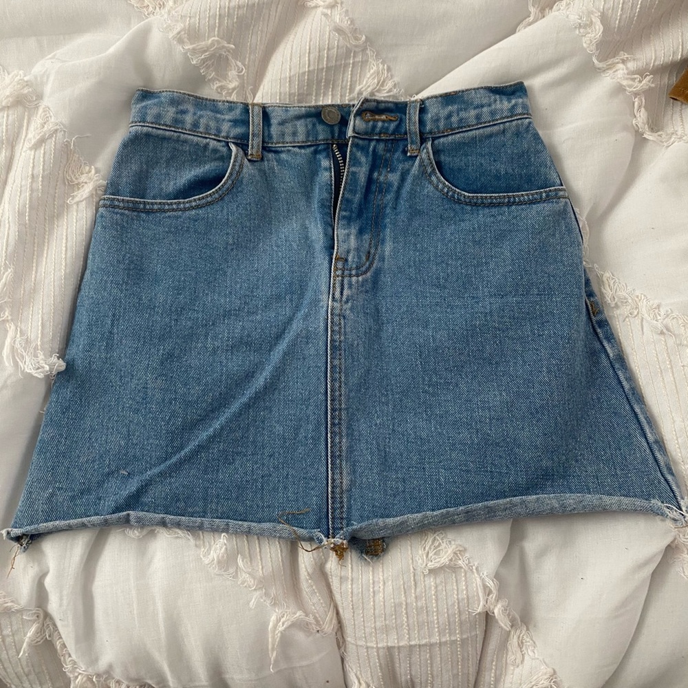 PacSun Jean Skirt